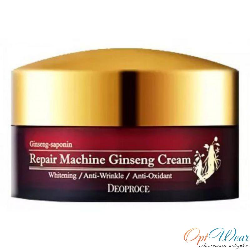 Корейский крем после 50. Deoproce Repair Machine Ginseng Cream. Антивозрастной крем с женьшенем Deoproce Repair Machine Ginseng Cream. Крем для лица с женьшенем Deoproce Repair Machine Ginseng Cream,50 мл. Deoproce Repair Machine Ginseng Cream антивозрастной крем с женьшенем 100гр 1 451.