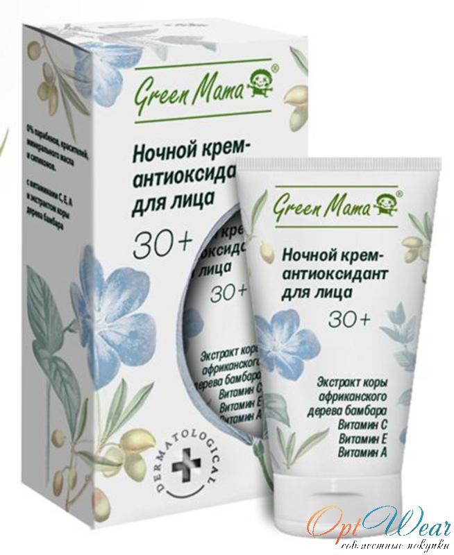 Ночной крем. Крем для лица ночной Green mama. Крем Грин мама для лица. Антиоксидантный крем для лица. Ночной крем для лица 30+.